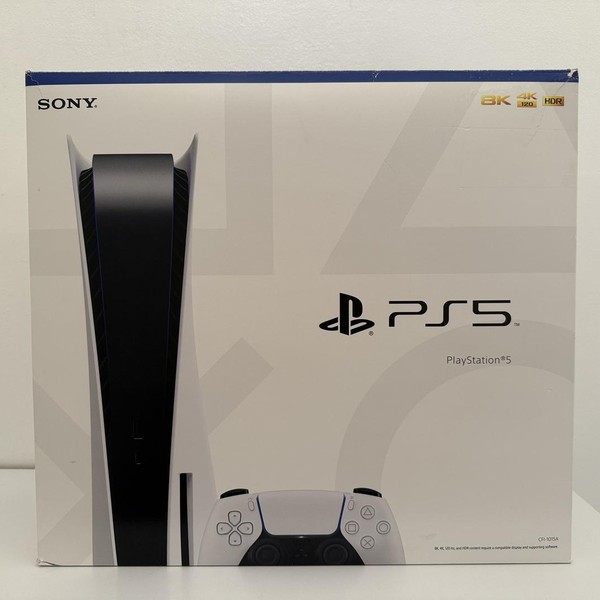 PlayStation 5 Standard Edition (2020) - 825 GB, White, Standard Edition