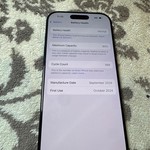 Good Apple iPhone 16 Pro - AT&T, Black, 128 GB, A3083