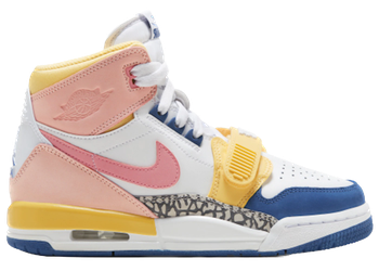 Jordan Legacy 312 White Coral Pink French Blue (GS) for sale