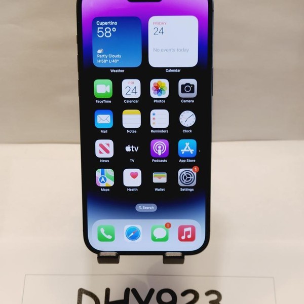 Apple iPhone 14 Pro Max - Unlocked, 256 GB, Purple, A2651