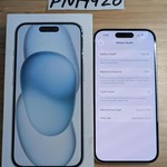 Good Apple iPhone 15 - Unlocked, 128 GB, Blue, A2846
