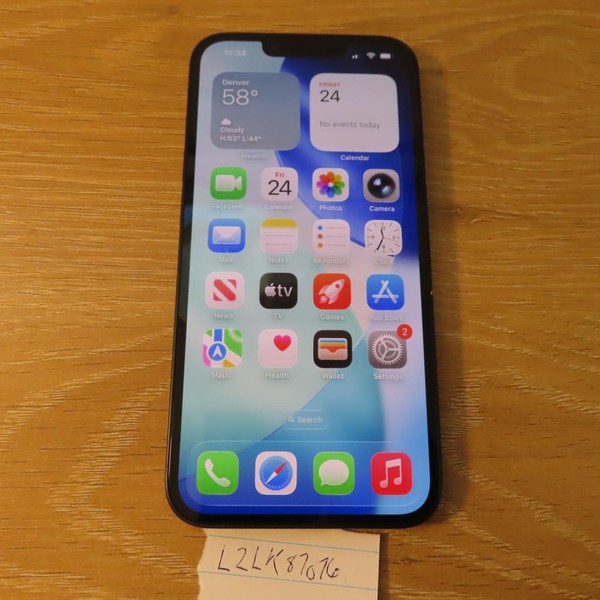 Apple iPhone 16e - Verizon, 128 GB, Black, A3212