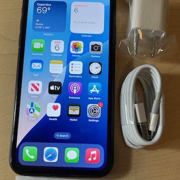 Apple iPhone Xr - Unlocked, 64 GB, Black, A1984
