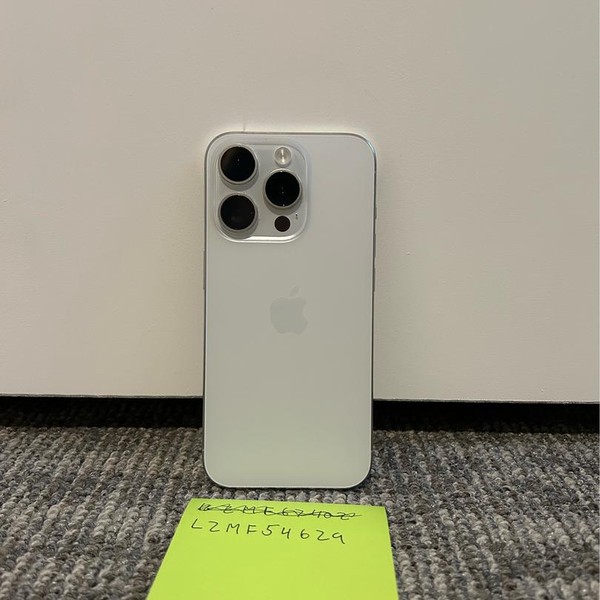 Apple iPhone 15 Pro - Unlocked, 128 GB, White, A2848