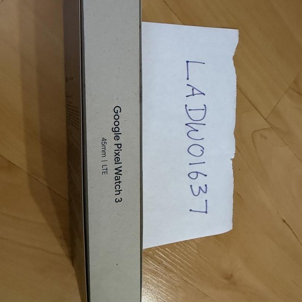 Google Pixel Watch 3 - Unlocked, Silver, 45mm, LTE