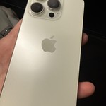 Good Apple iPhone 15 Pro - Unlocked, 128 GB, White, A2848