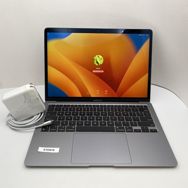 MacBook Air 2020 - 13 inch - 128 GB, Gray, 8 GB, Apple M1