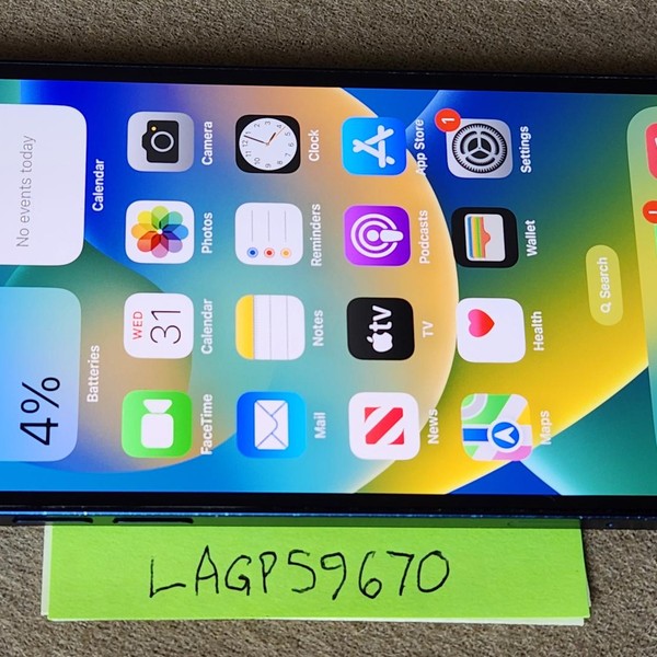 Apple iPhone 12 - AT&T, 64 GB, Blue, A2172