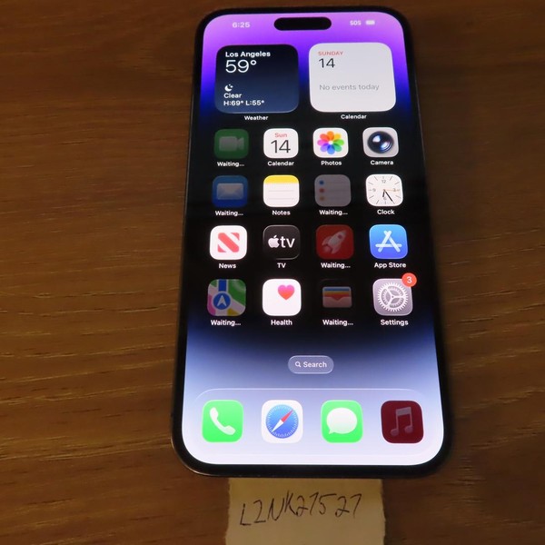 Apple iPhone 14 Pro Max - Unlocked, 128 GB, Purple, A2651