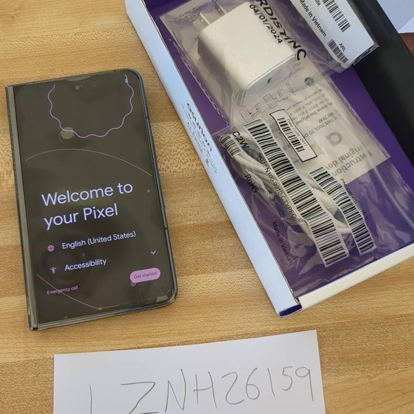 Google Pixel Fold - Verizon, Obsidian, 512 GB, 12 GB, G9FPL