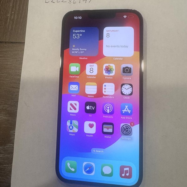 Apple iPhone 13 Pro Max - Unlocked, 128 GB, Graphite, A2484