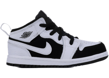 Jordan 1 Mid White Black (TD) for sale