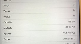 Good
													Apple iPad Air 2 - Verizon, Silver, 128 GB, photo 5 of 5