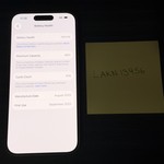 Good Apple iPhone 15 Pro - Unlocked, 128 GB, White, A2848