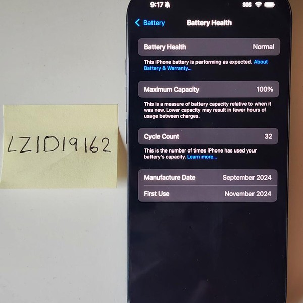 Apple iPhone 16 Pro - Unlocked, 256 GB, Black, A3083