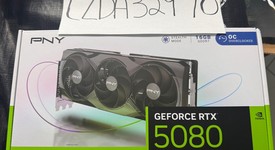 New
													PNY GeForce RTX 5080 - VCG508016TFXPB1-O, 5080 Triple Fan OC, photo 1 of 1