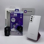 Mint Samsung Galaxy S21 5G - Unlocked, 128 GB, White, 8 GB, SM-G991U1