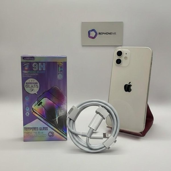 Apple iPhone 12 - Unlocked, 128 GB, White, A2172