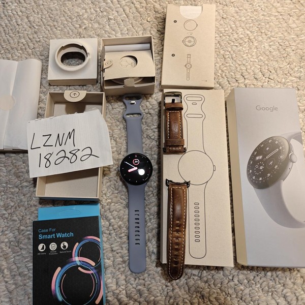Google Pixel Watch 4 - Wi-Fi, Moonstone, 45mm