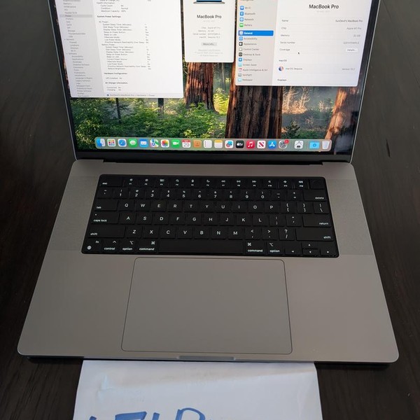 MacBook Pro 2021 - 16 inch - 512 GB, Gray, 32 GB, Apple M1 Pro 10-core