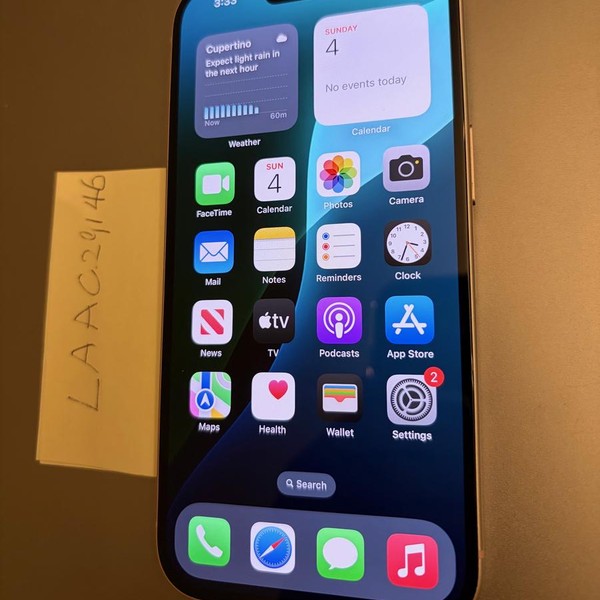 Apple iPhone 15 - AT&T, 256 GB, Pink, A2846