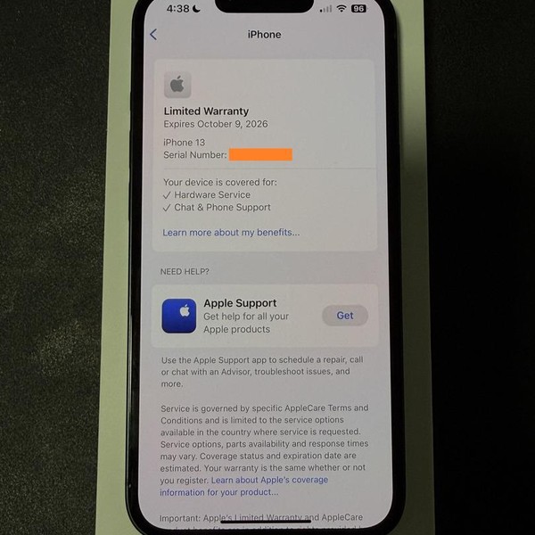 Apple iPhone 13 - Unlocked, 128 GB, Midnight, A2482