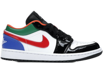 Jordan 1 Low Multi-Color Black Toe (Women's) for sale
