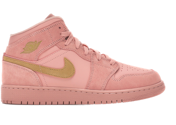 Jordan 1 Mid Coral Gold (GS) for sale