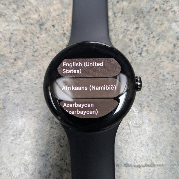 Google Pixel Watch - Unlocked, Black, LTE