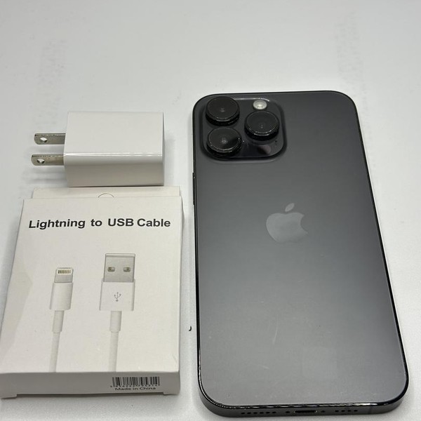 Apple iPhone 14 Pro Max - Unlocked, 128 GB, Black, A2651