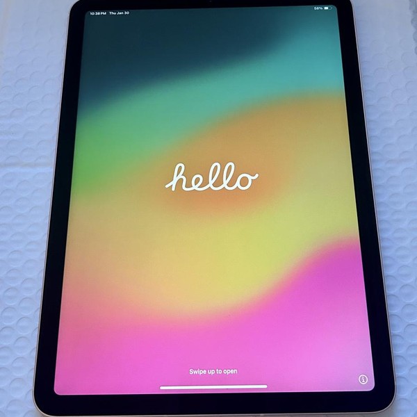 Apple iPad Air 4th Gen - Unlocked, 64 GB, Rose Gold, A2324