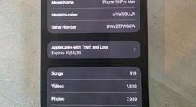 Good
													Apple iPhone 16 Pro Max - Unlocked, White, 1 TB, A3084, photo 3 of 6