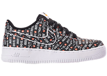 Nike Air Force 1 Low Just Do It Pack Black (GS) for sale
