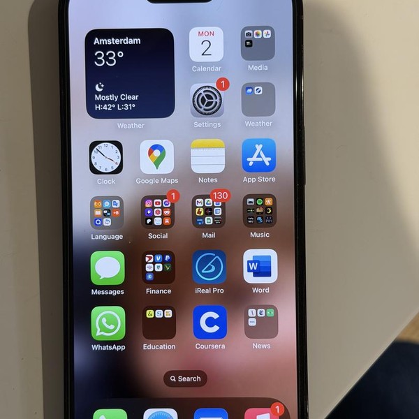 Apple iPhone 14 Pro - Unlocked, 256 GB, Black, A2650