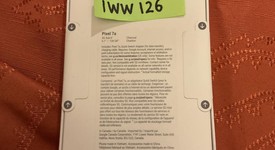 New
													Google Pixel 7a - Unlocked, Charcoal, 128 GB, 8 GB, GWKK3, photo 2 of 3