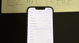 Good
													Apple iPhone 13 Pro - Unlocked, Graphite, 256 GB, A2483, photo 1 of 11