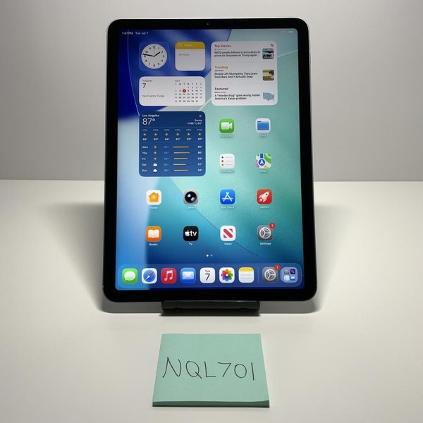 Apple iPad Air (4th Gen) - Unlocked, 64 GB, Sky Blue, A2324