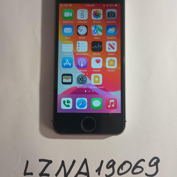 Apple iPhone SE 1st Gen 2016 - Unlocked, 32 GB, Silver, A1662