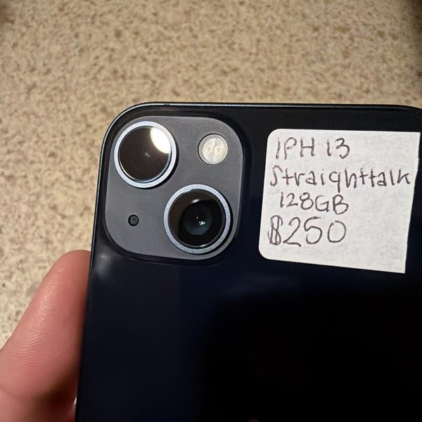 Apple iPhone 13 - Straight Talk, 128 GB, Midnight, A2482