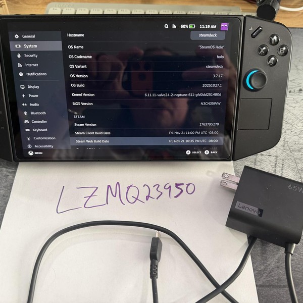 Lenovo Legion Go - Z1 Extreme, Black, 2 TB, 16 GB