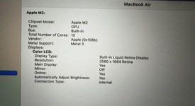 Mint
													MacBook Air 2022 - 13" - Apple M2, Midnight, 512 GB, 8 GB, photo 1 of 17