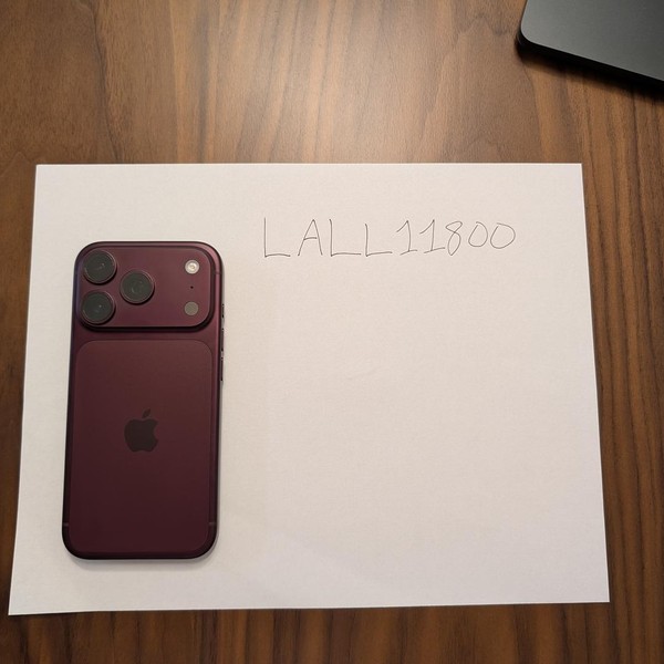 Apple iPhone 18 Pro - Unlocked, 512 GB, Burgundy, a3472