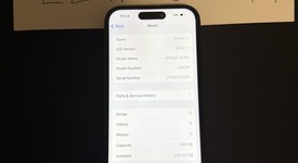 Good
													Apple iPhone 14 Pro - Unlocked, Black, 256 GB, A2650, photo 1 of 11