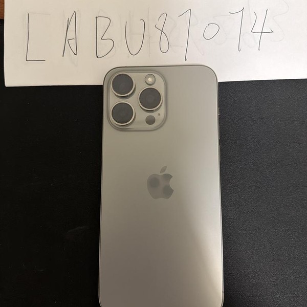 Apple iPhone 15 Pro Max - Unlocked, 256 GB, Natural, A2849