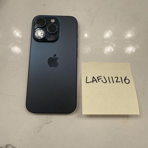 Apple iPhone 15 Pro - Unlocked, 128 GB, Blue, A2848