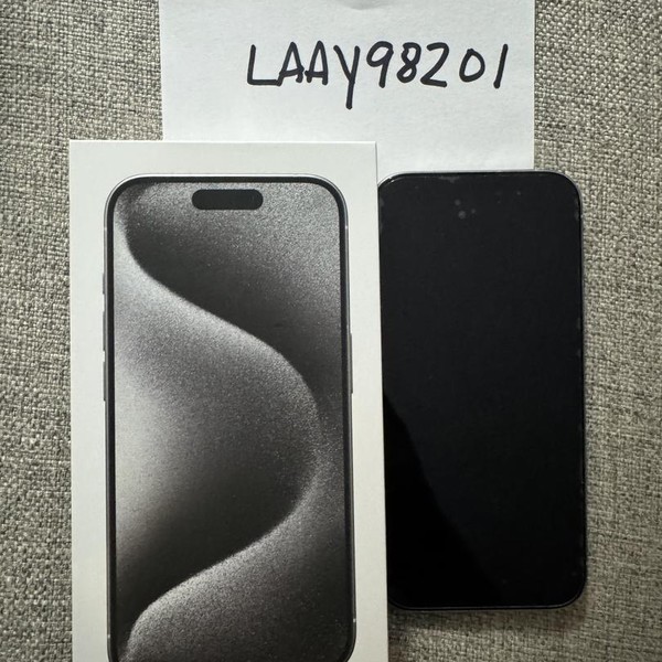 Apple iPhone 15 Pro - Unlocked, White, 256 GB, A2848