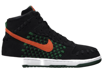 Nike Dunk High Woven Gorge Green for sale