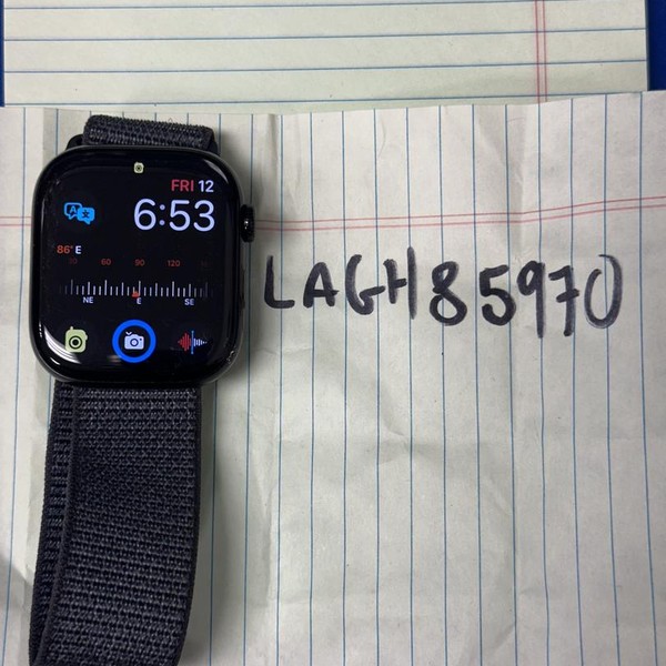 Apple Watch Series 10 46mm - Black, A2999 - GPS, Aluminum