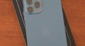 Good
													Apple iPhone 12 Pro Max - AT&T, Pacific Blue, 128 GB, A2342, photo 4 of 10