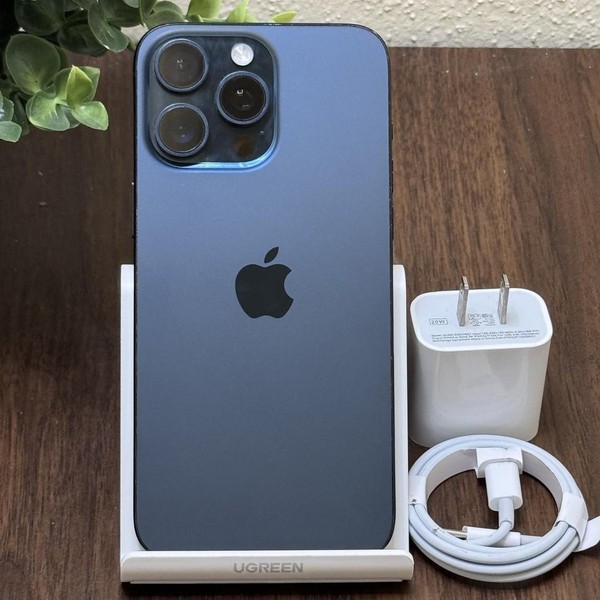 Apple iPhone 15 Pro Max - Spectrum, Blue, 256 GB, A2849